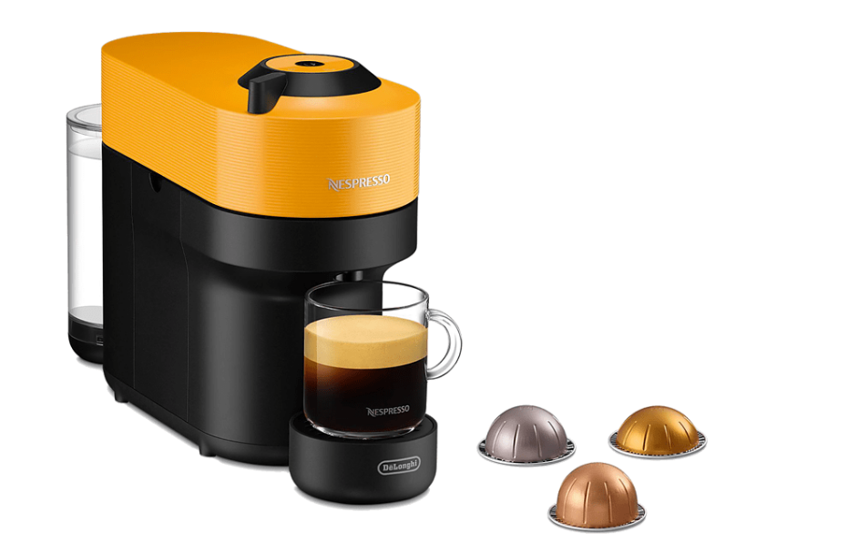 Delonghi ENV90.Y Nespresso kapszulás kávéfőző, mangósárga