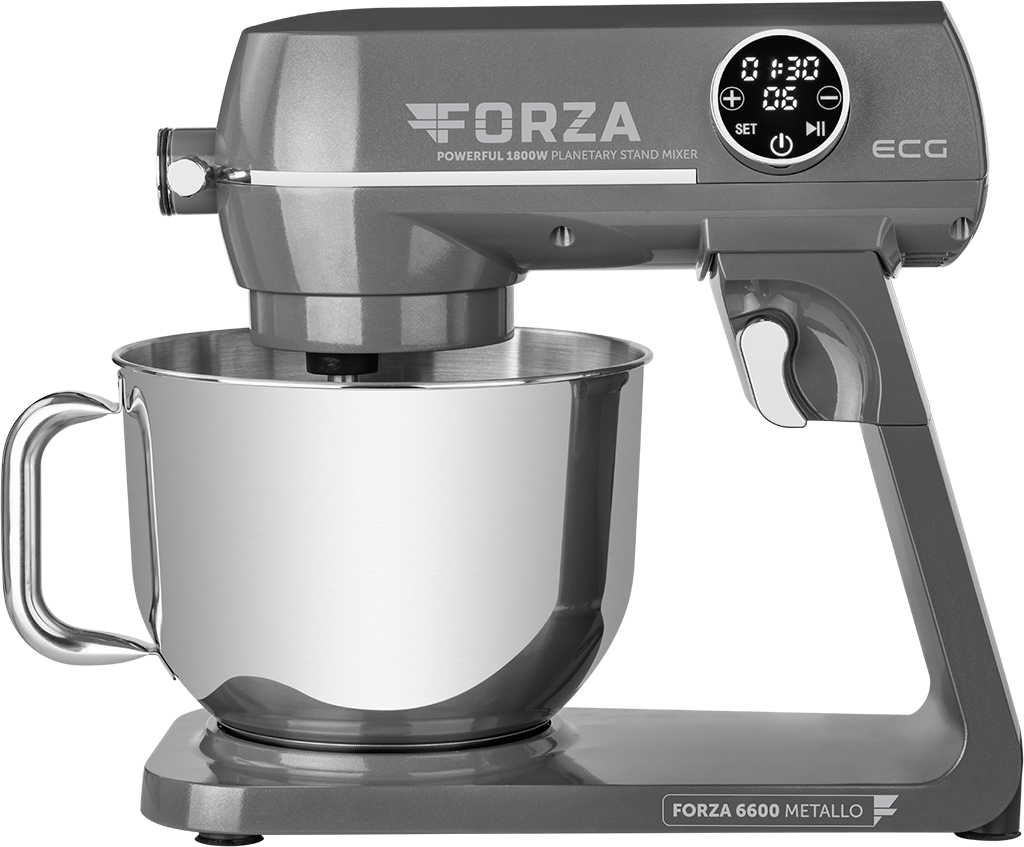 ECG FORZA 6600 Metallo Scuro konyhai robotgép,1800W, sötét szürke