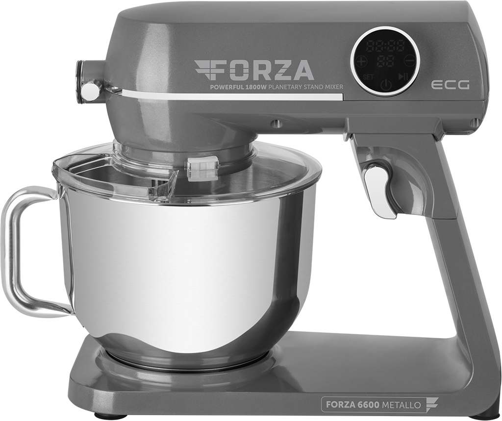 ECG FORZA 6600 Metallo Scuro konyhai robotgép,1800W, sötét szürke
