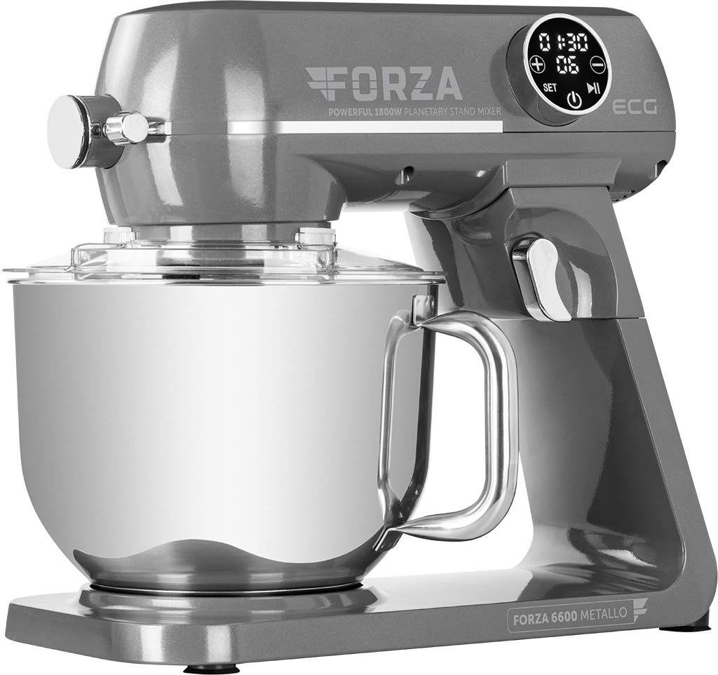 ECG FORZA 6600 Metallo Scuro konyhai robotgép,1800W, sötét szürke