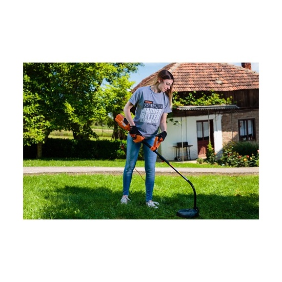 Villager ET 1000 elektromos szegélyvágó, narancs színű