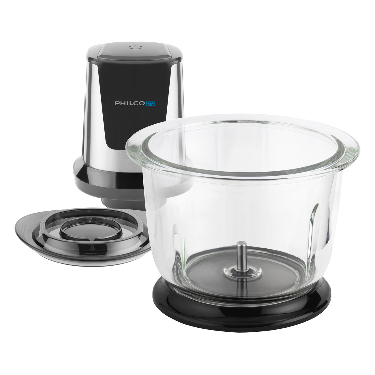 Philco PHHB 6911 aprító 4 rozsdamentes acél vágókéssel, fekete
