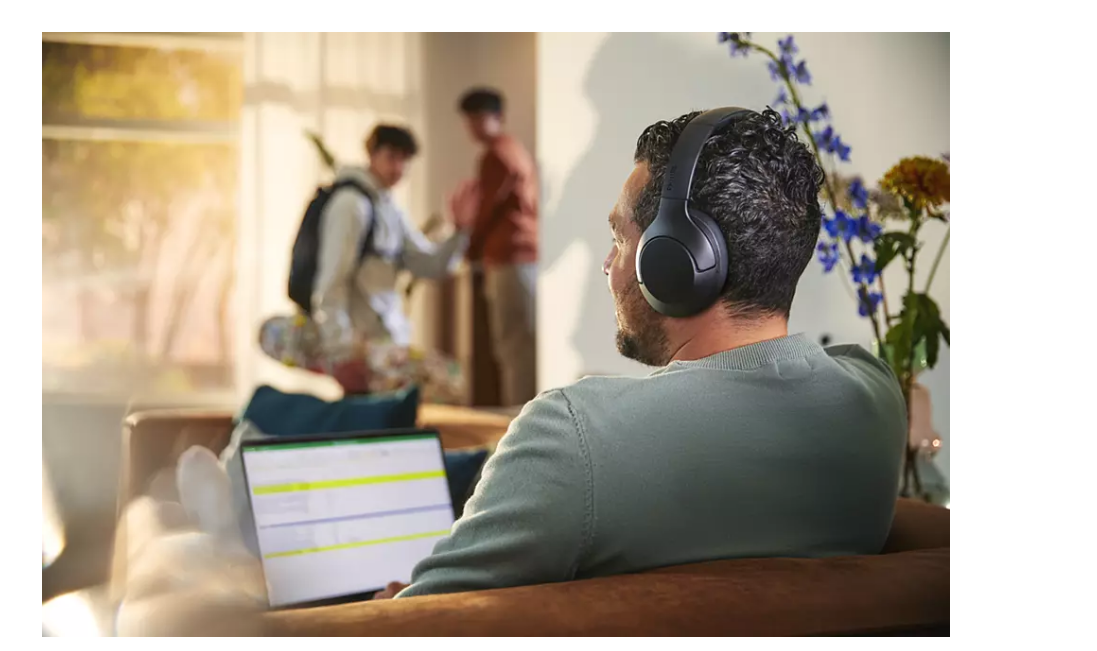 Philips TAH8507BK/00 vezeték nélküli fejhallgató 