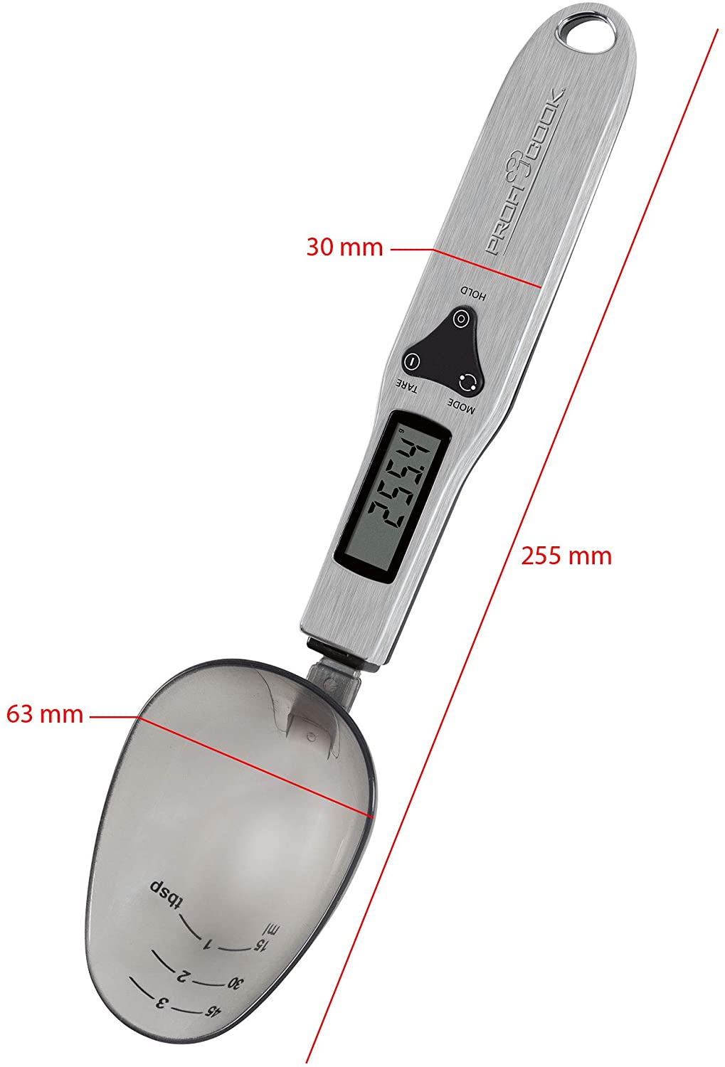 Proficook PC-LW 1214 inox kanálmérleg PCLW1214