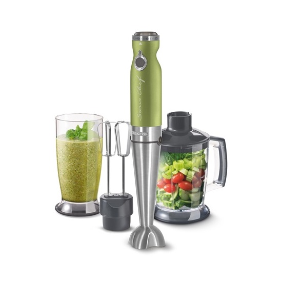 Sencor SHB5600GGEUE3 botmixer szett zöld ezüst színű 