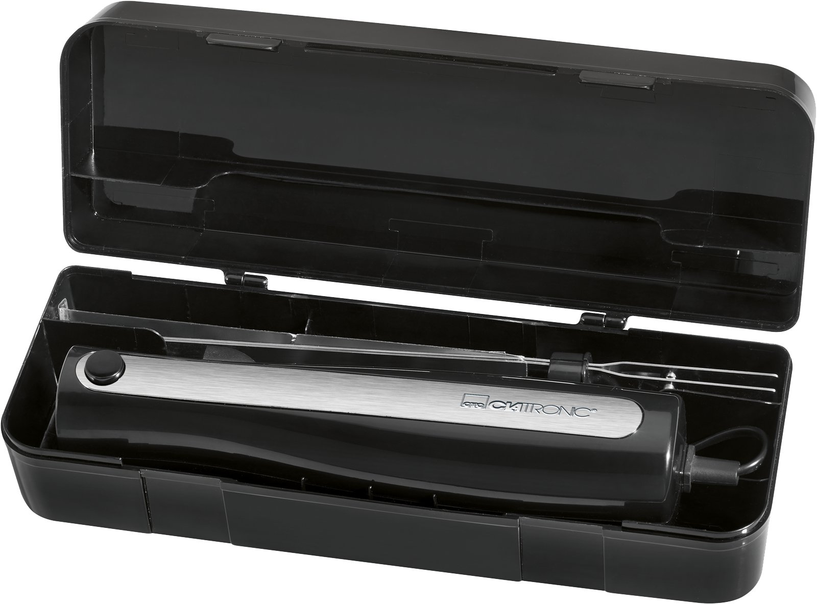 Clatronic EM 3702 fekete-inox elektromos kés