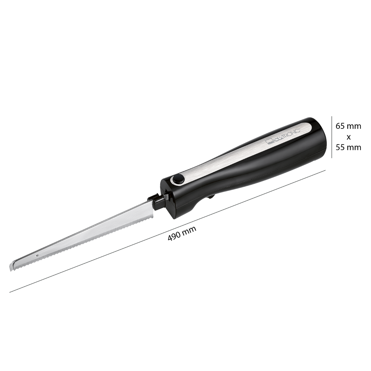 Clatronic EM 3702 fekete-inox elektromos kés