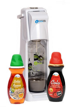 Sodaco B100F PACK szódagép +2db szörp