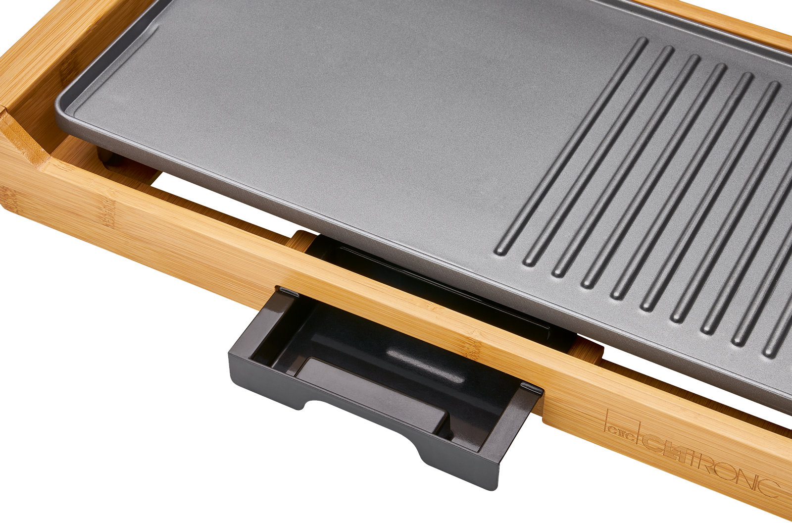 Clatronic TG 3697 asztali grill, bambusz