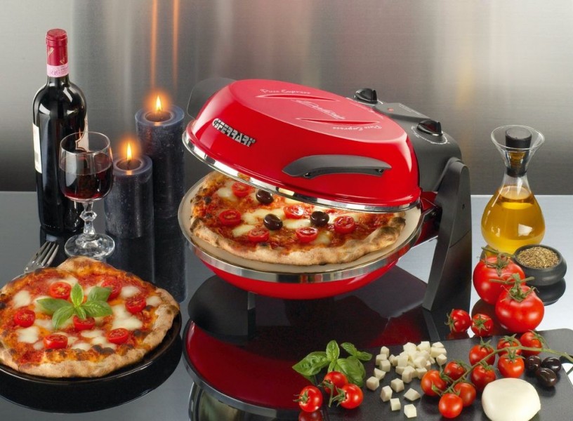 G3 Ferrari G10032 evo PIZZERIA SNACK NAPOLETANA  piros elektromos pizzasütő