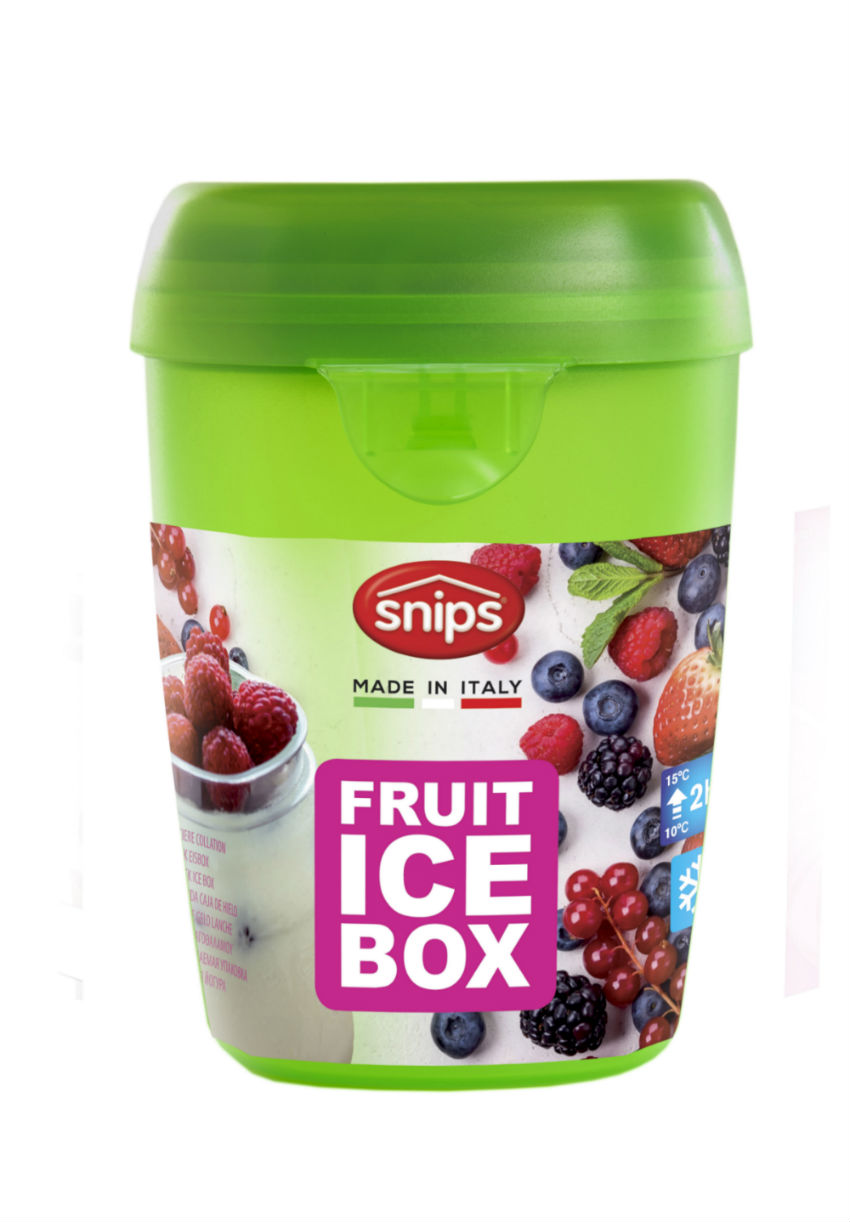 Snips 000804 Joghurt és gyümölcstartó pohár jégakkuval