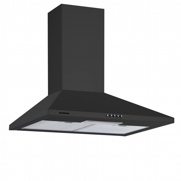 SILVERLINE 2240 TRICOL 50cm fekete fali kürtős elszívó 2240.5.652.09