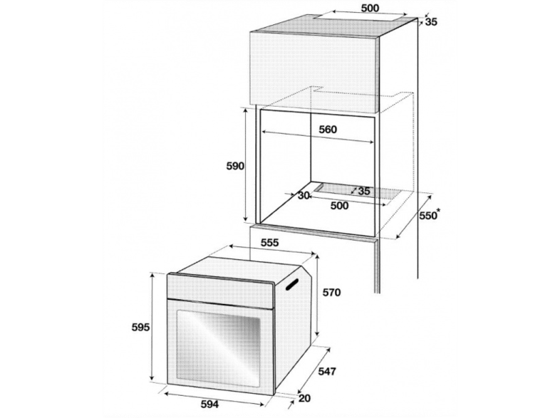 Beko BIM 25302X Beépíthető sütő BIM25302X