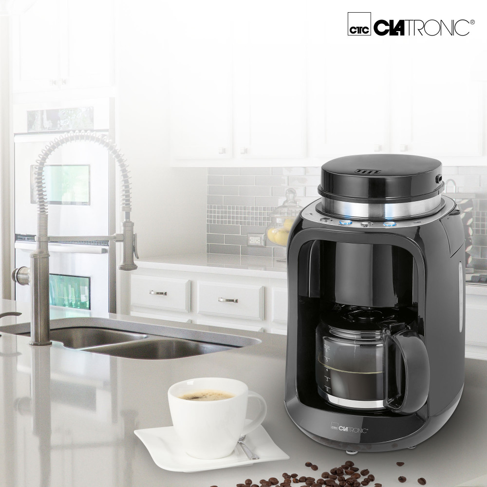 Clatronic KA 3701 kávéfőző darálóval KA3701