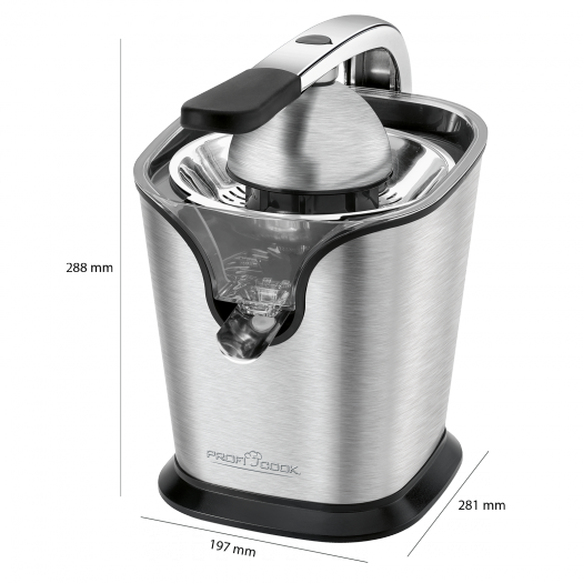 ProfiCook PC-ZP 1154 citrusfacsaró 160W inox