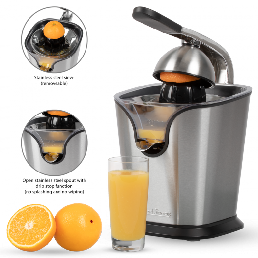 ProfiCook PC-ZP 1154 citrusfacsaró 160W inox
