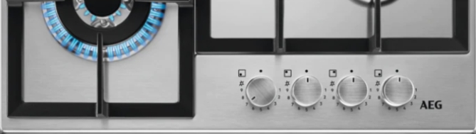 AEG HGB64420SM beépíthető gáz főzőlap