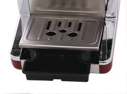 Hauser CE-929 presszó kávéfőző, 800W, bordó szín 