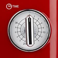 Girmi FM21RED piros Retro grilles mikrosütő