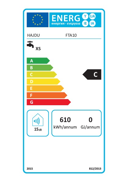 Hajdu FTA10 forróvíztároló (magyar termék)