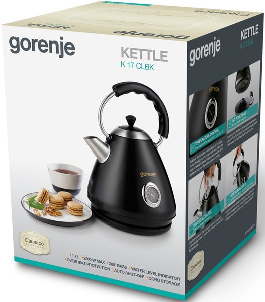 Gorenje K17CLBK vízforraló