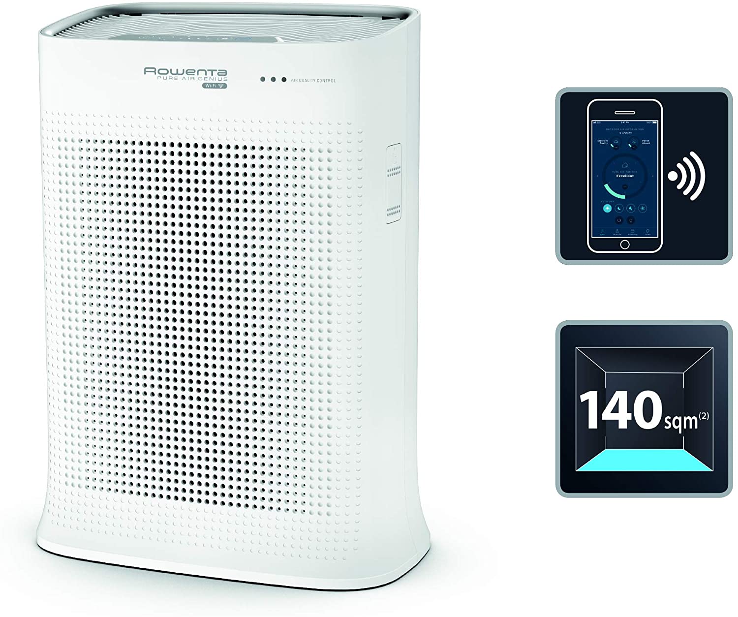 Rowenta PU3080F0 légtisztító Pure Air Genius