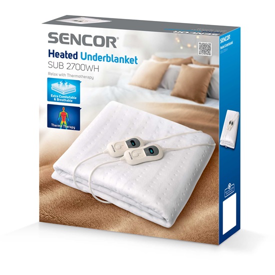 Sencor SUB2700WH Ágymelegítő lepedő alá