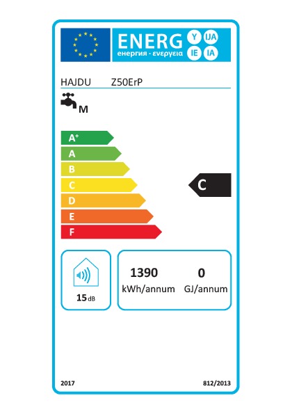 Hajdu Z50ERP elektromos vízmelegítő
