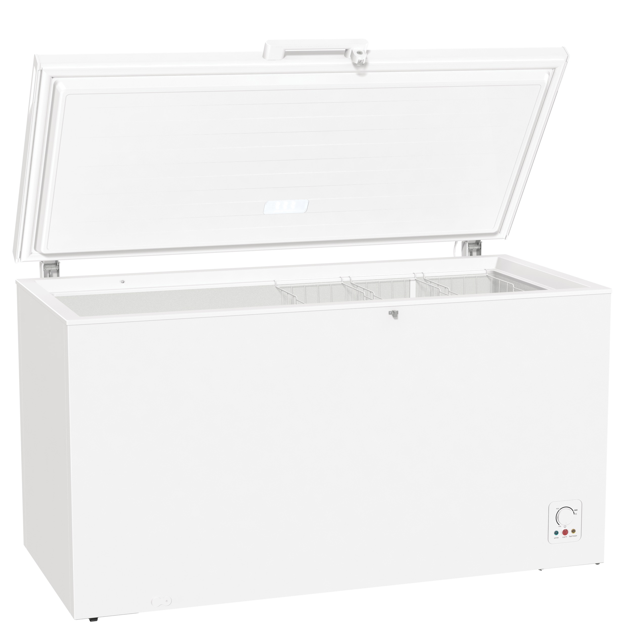Gorenje FH451CW 457l fagyasztóláda 150/85/74cm -15°C-os külső hőmérsékleten is működik! 