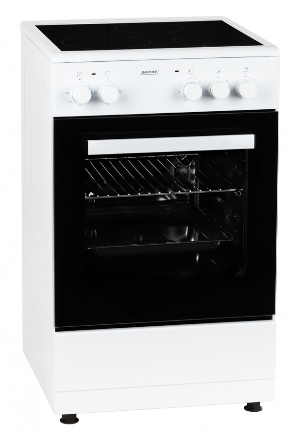 MPM MPM-53-KEC-30 kerámialapos tűzhely 55cm mélység! MPM53KEC30