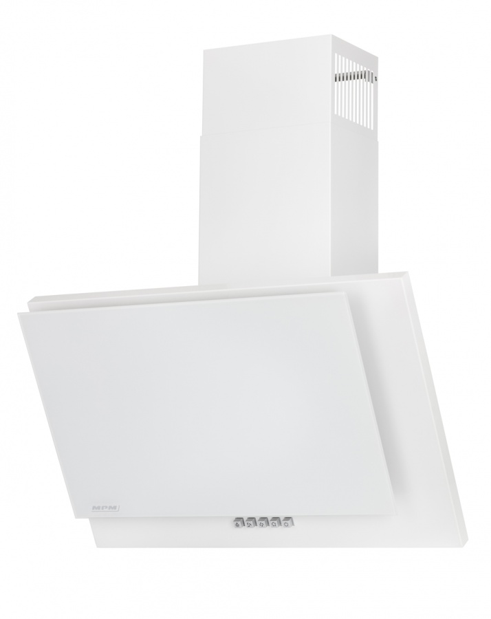 MPM MPM-60-OM-37 fehér fali döntött 60cm elszívó