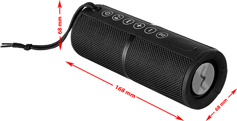 ECG BTS K1 Black Bluetooth hangszóró