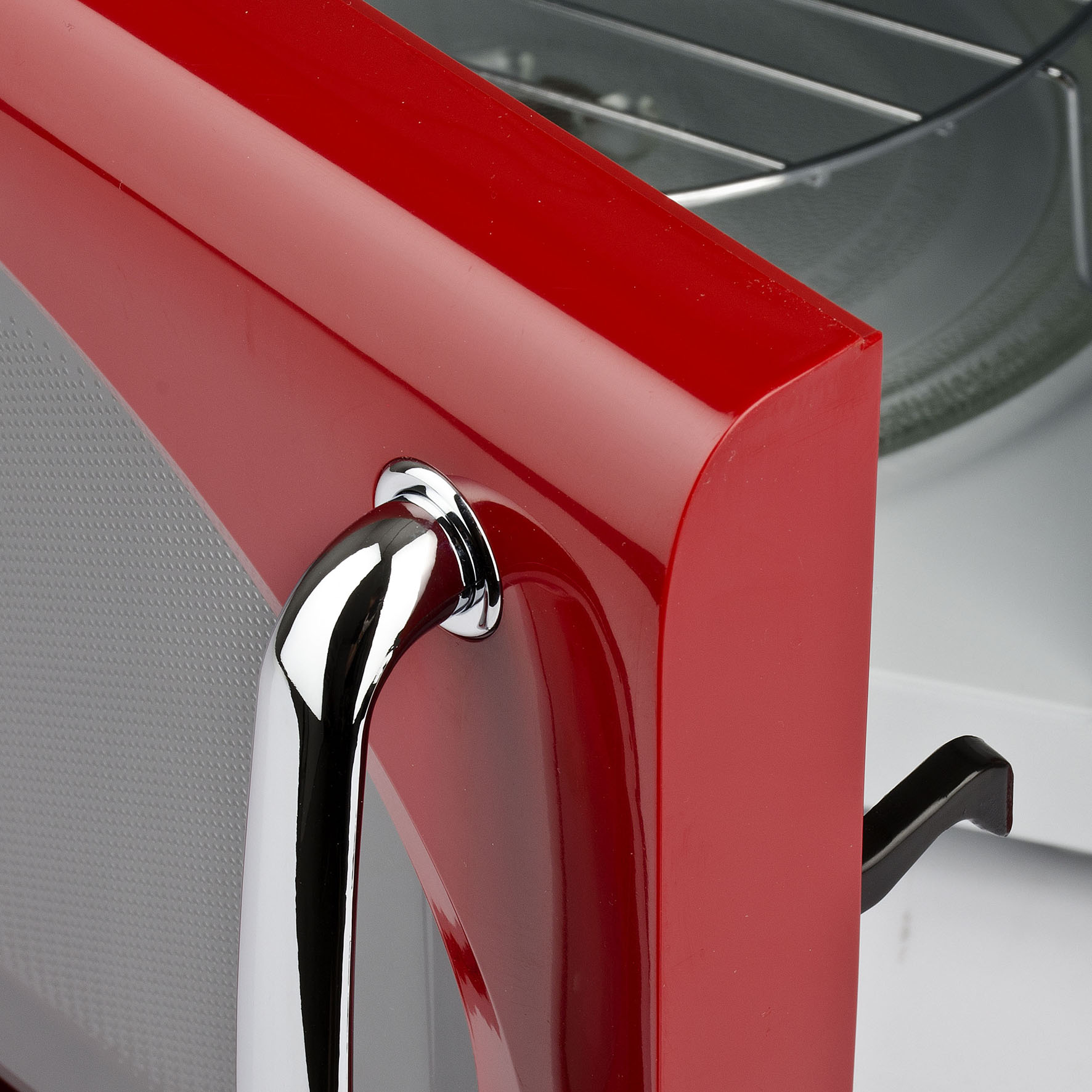 Girmi FM21RED piros Retro grilles mikrosütő