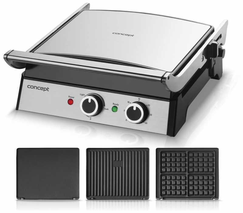Concept GE2010 Kontakt grill 3 in 1