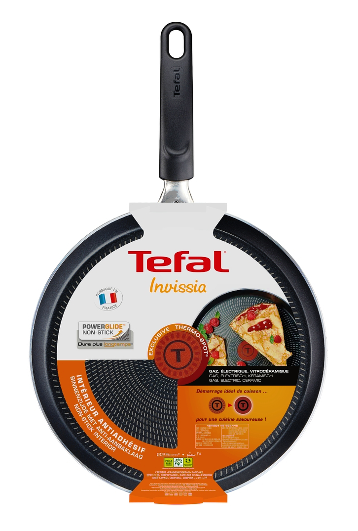Tefal B3091043 Invissia palacsintasütő 25 cm