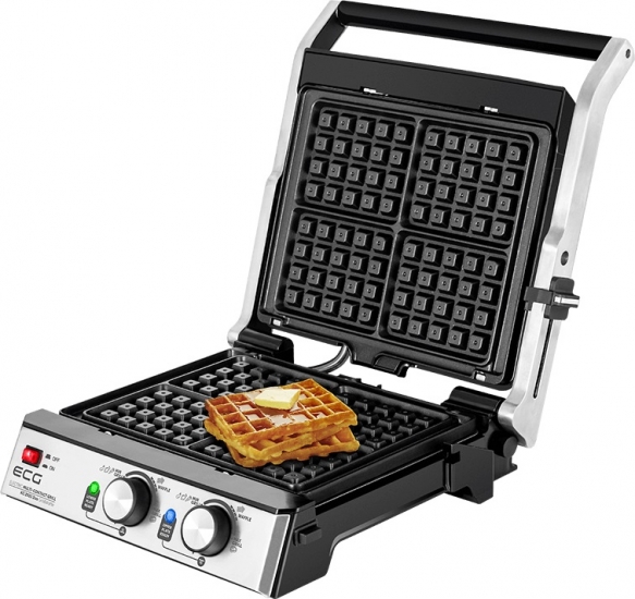 ECG KG 2033 Duo Grill & Waffle Kontaktgrill