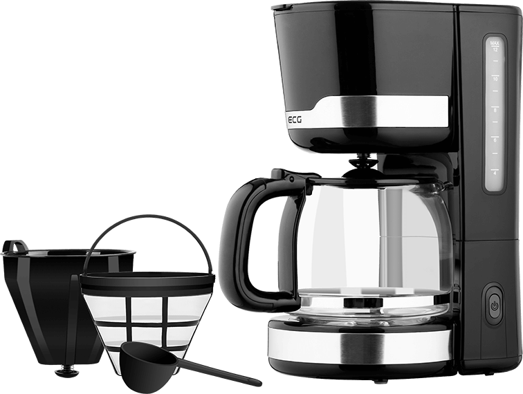 ECG KP2115 tea kávé főző fekete