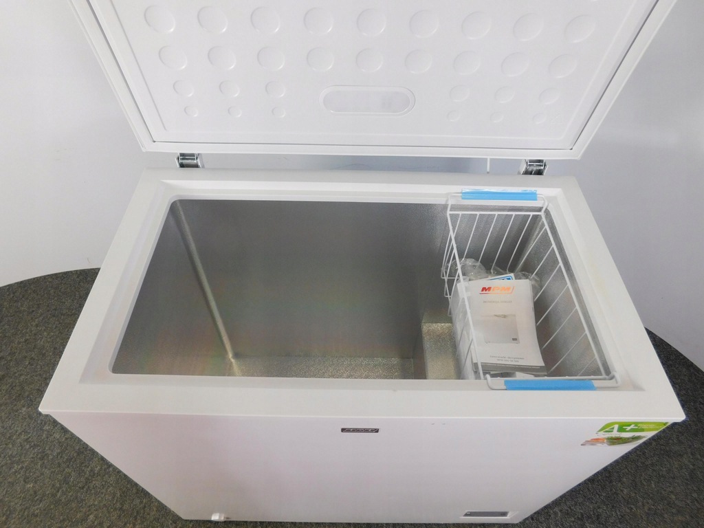 MPM MPM-206-SK-06E fagyasztóláda 198l kulcsra zárható  85 x 91 x 55 cm, -15 °C-on is működik, MPM206SK06E