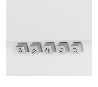 MPM MPM-60-OM-37 fehér fali döntött 60cm elszívó