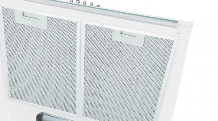 Amica OSC6231W fehér 60cm konyhai elszívó  mosható zsírszűrővel