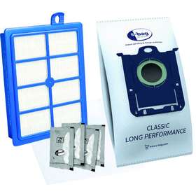 Electrolux ESKD8 PURED8 kezdő készlet 4db porzsák 4db illatosító HEPA filter 1db szűrő