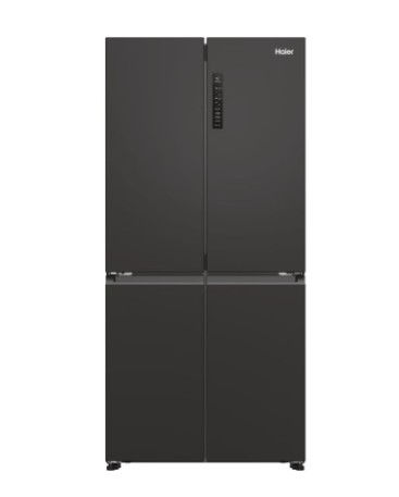 Haier HCR3818ENPT négyajtós hűtőszekrény, 467 liter, fekete, 833x650x1815mm 