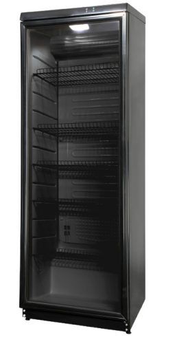 Snaige CD35DM-S3JJ fekete üvegajtós hűtőszekrény 1730 x 600 x 600mm