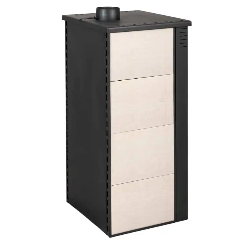 Warnex Taurus csempés sütős kandalló bézs oldalburkolattal, 12kW 