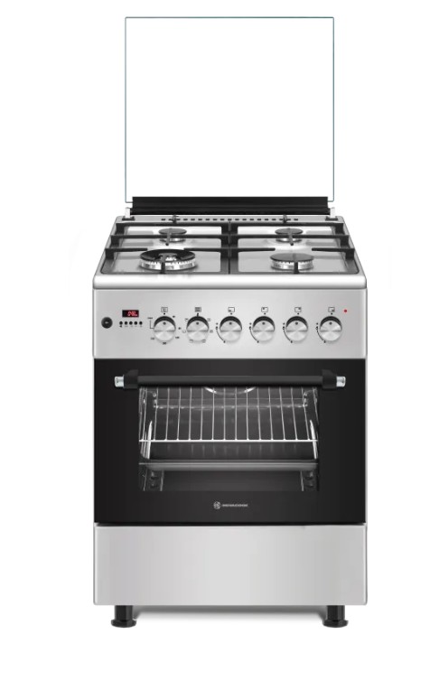 Novacook F6TS40EG HI kombinált tűzhely, 56L, 60x60x87 cm