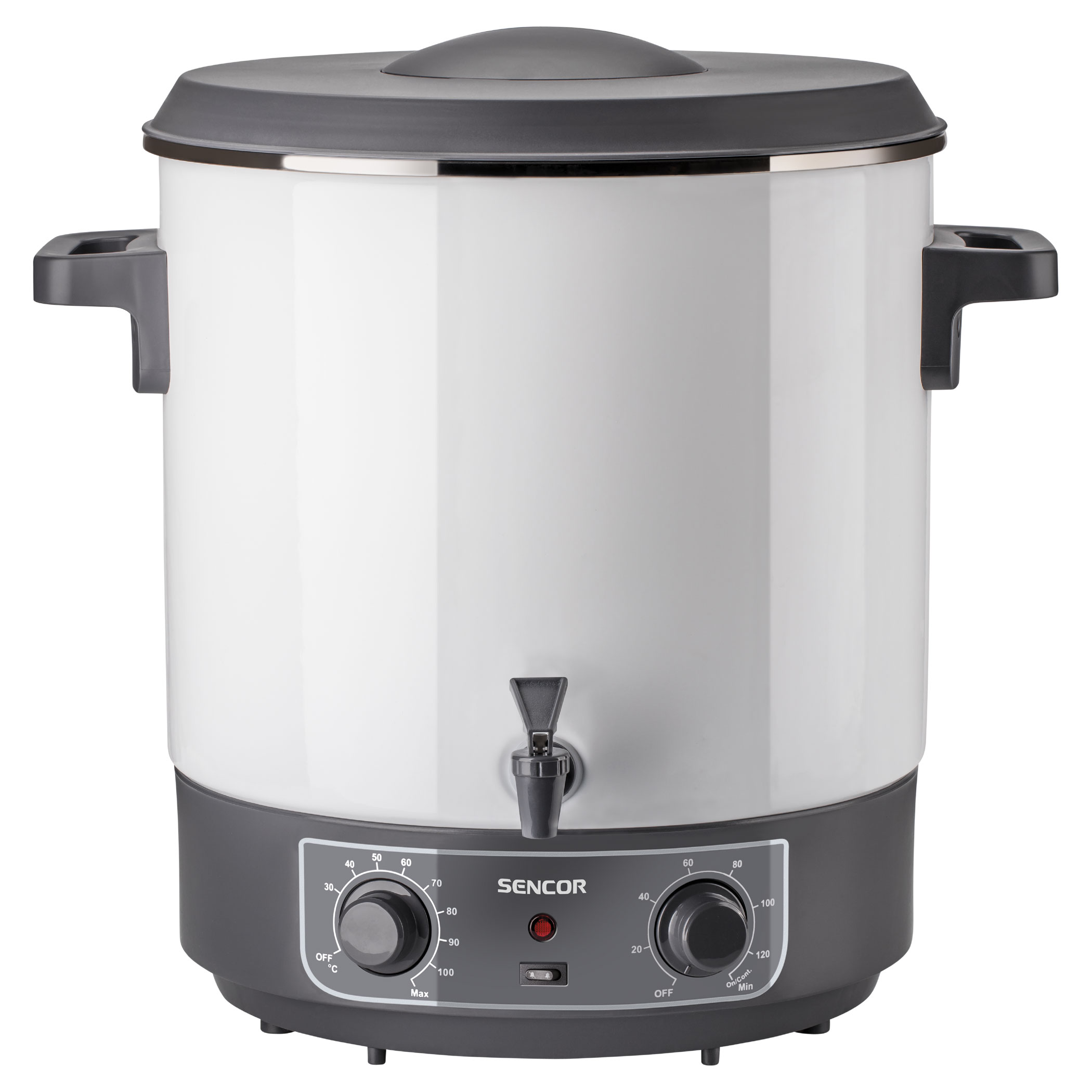 Sencor SPP 2100WH befőző edény 27 liter termosztát 30 °C és 100 °C SPP2100WH