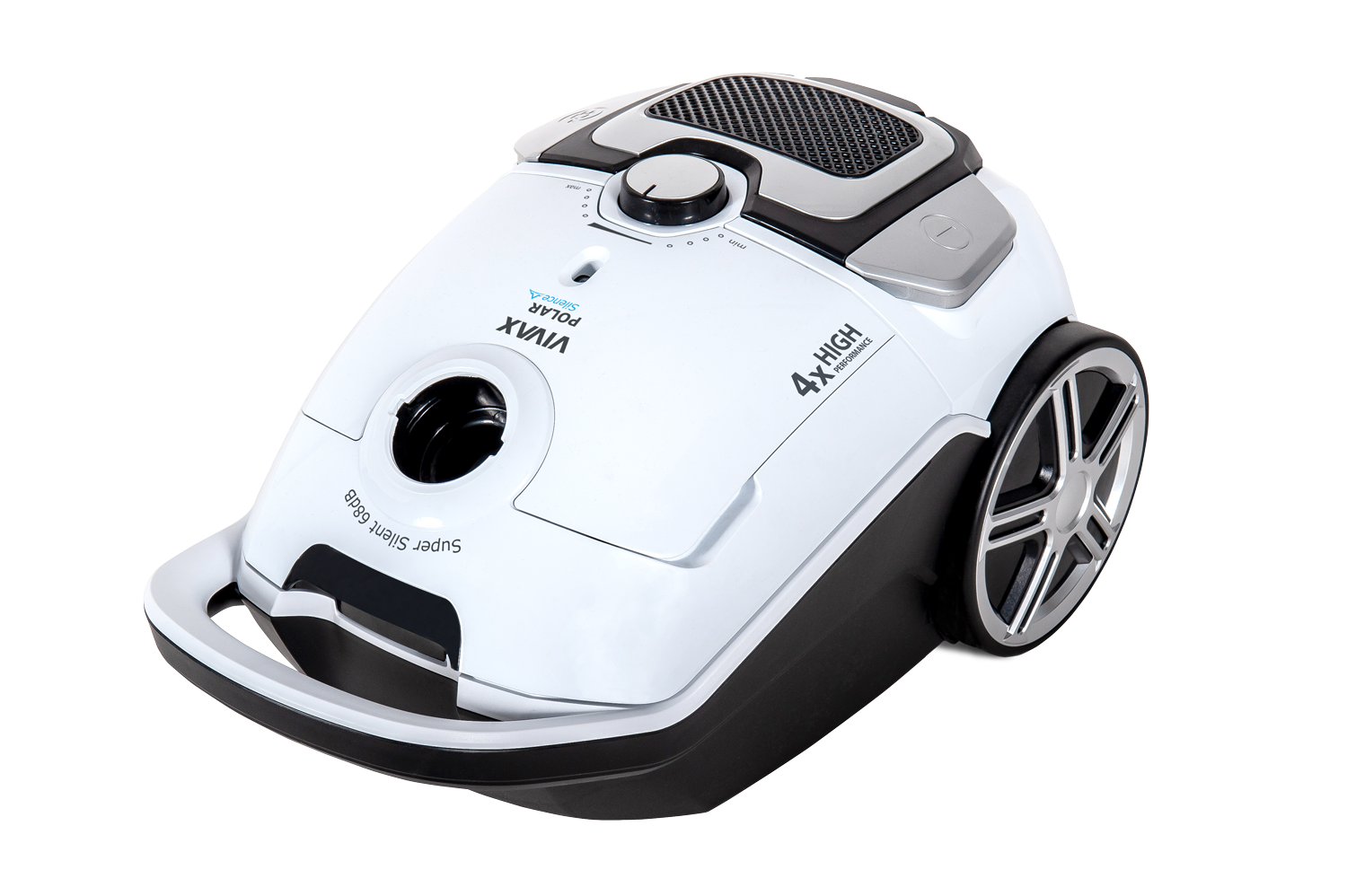 VIVAX VC-7004A szuper csendes porzsákos porszívó 68dB, fehér, 700W
