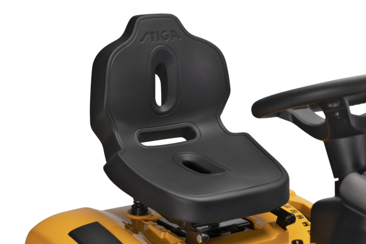 Stiga TORNADO 398M oldalkidobós fűnyíró traktor,oldalsó kidobás,mechanikus váltóval