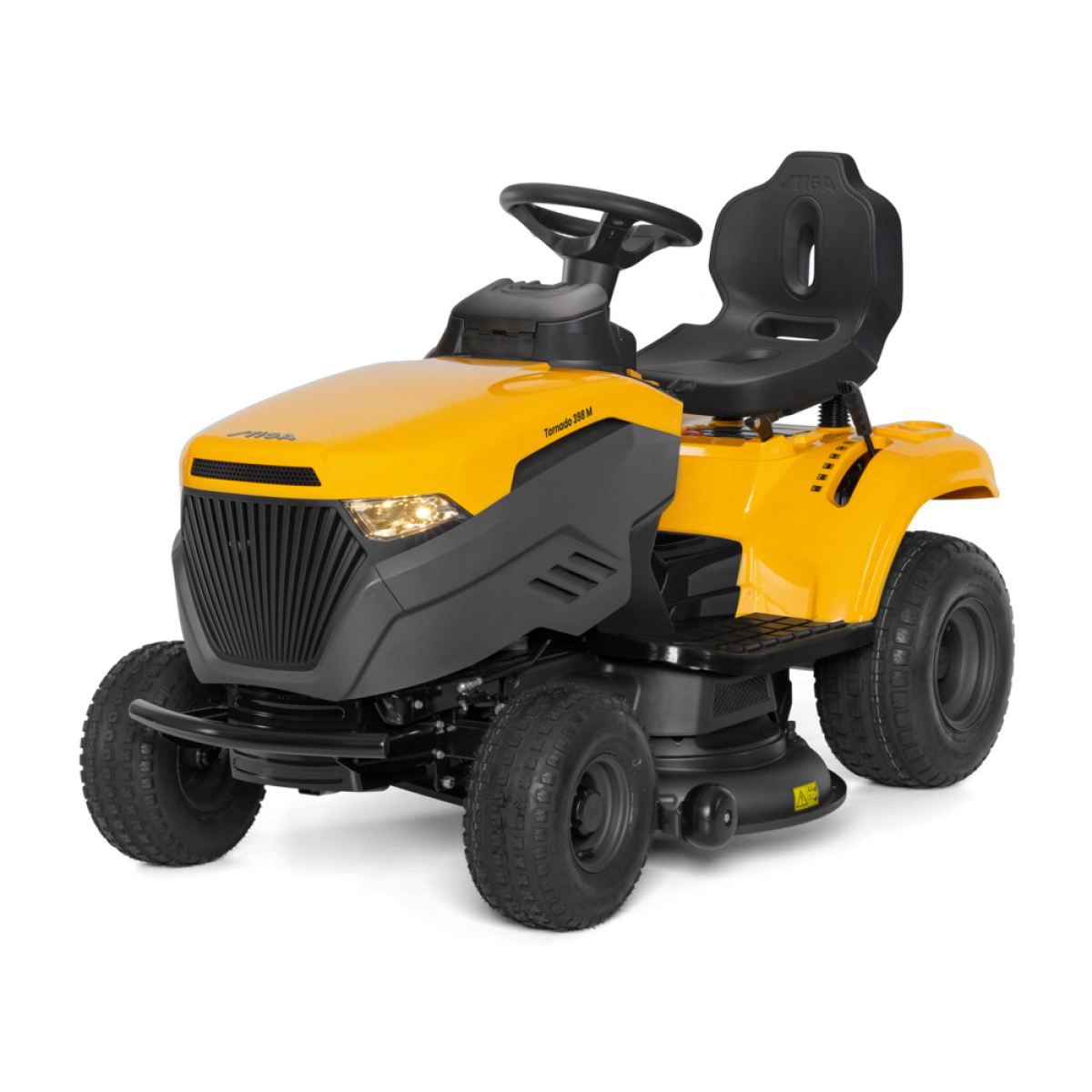 Stiga TORNADO 398M oldalkidobós fűnyíró traktor,oldalsó kidobás,mechanikus váltóval