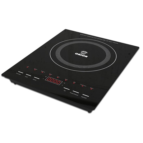 Orion OIC-2201S indukci9ós főzőlap 2000W, 4 digitális LED kijelző 8 beállítható teljesítmény szint OIC2201S